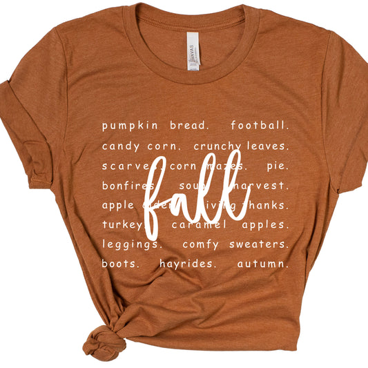 Fall | Short Sleeve T-Shirts