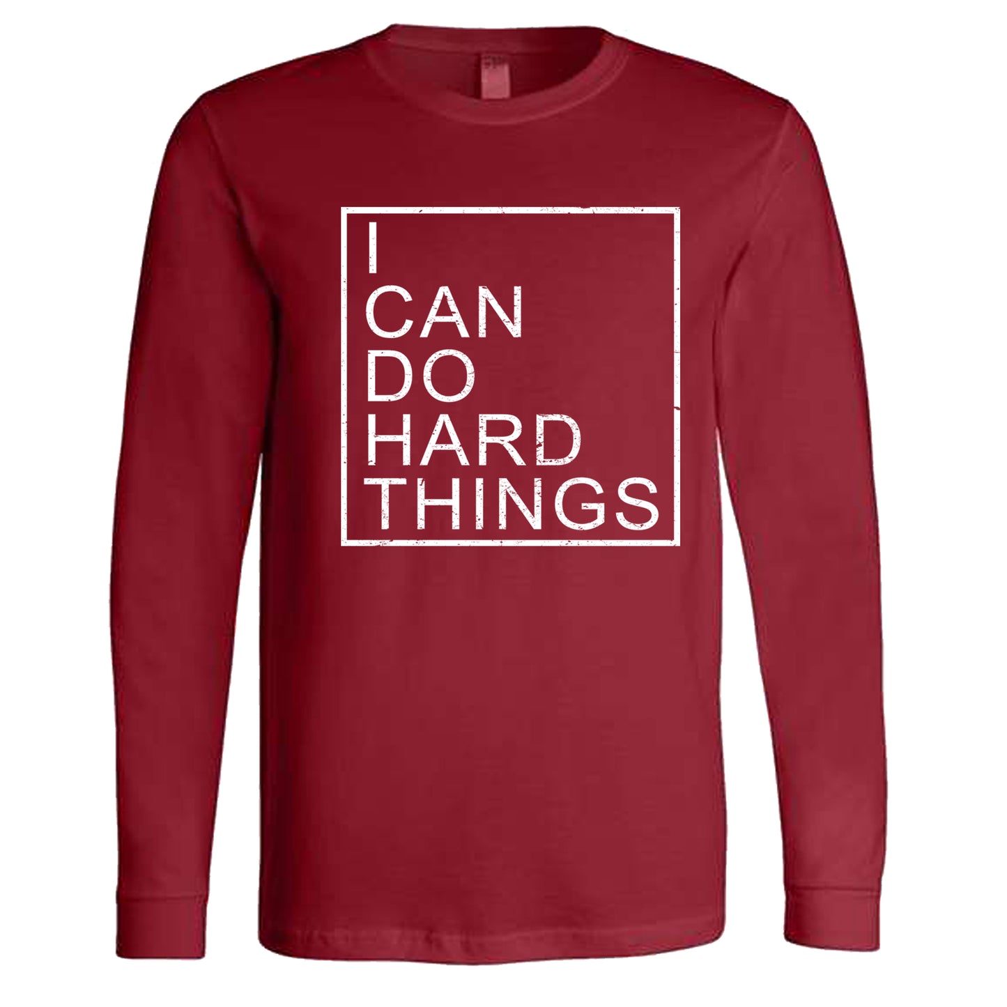 I Can Do Hard Things (Block) | Long Sleeve T-Shirts