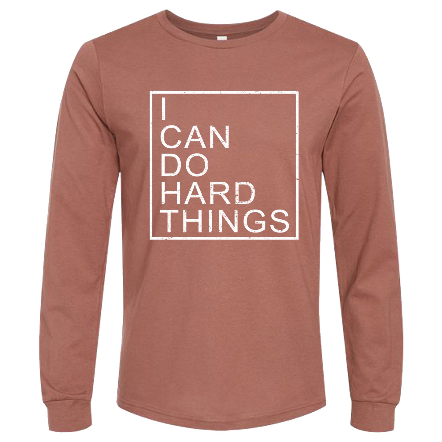 I Can Do Hard Things (Block) | Long Sleeve T-Shirts