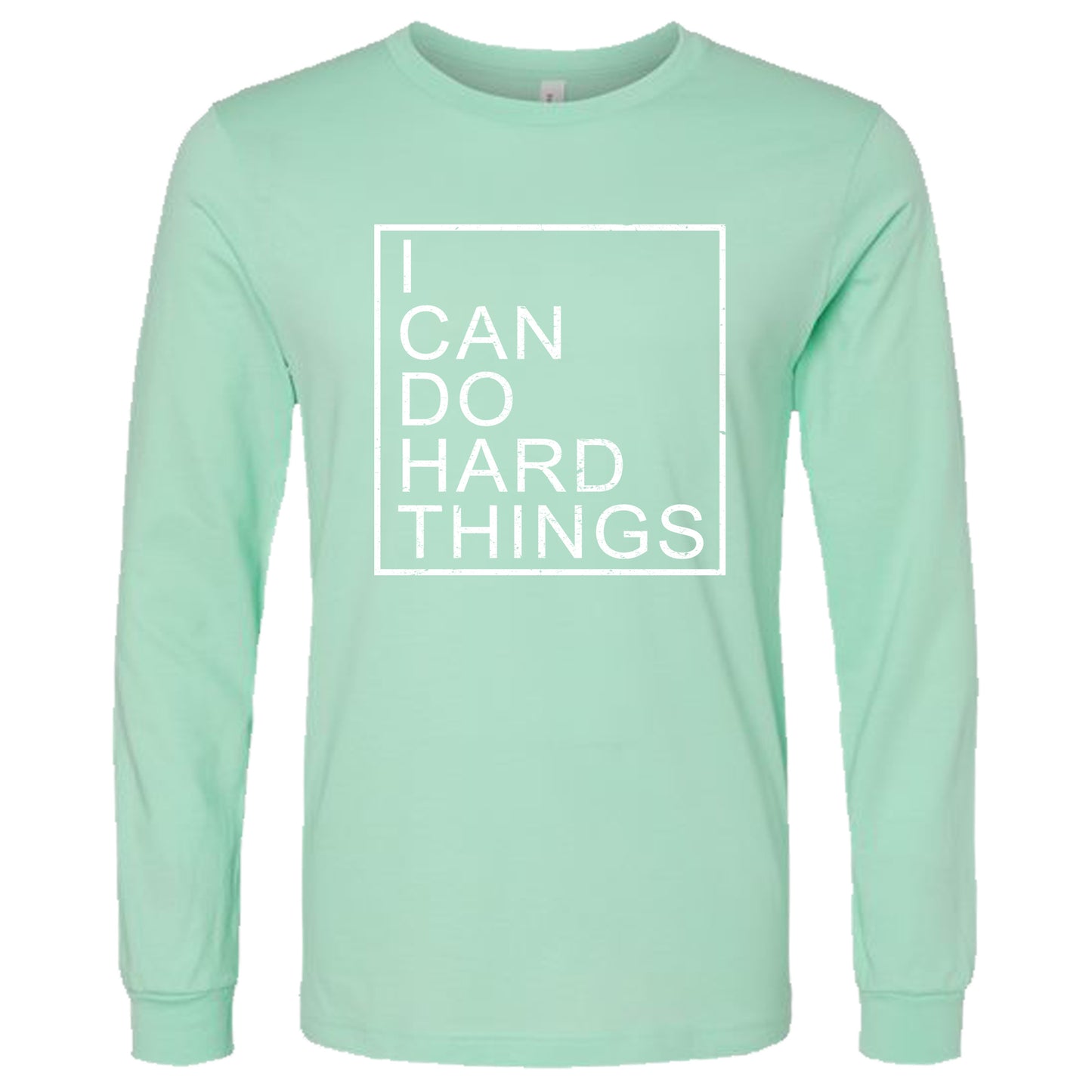 I Can Do Hard Things (Block) | Long Sleeve T-Shirts