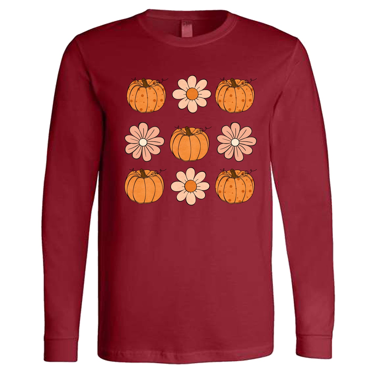 Tic Tac Pumpkins | Long Sleeve T-Shirt