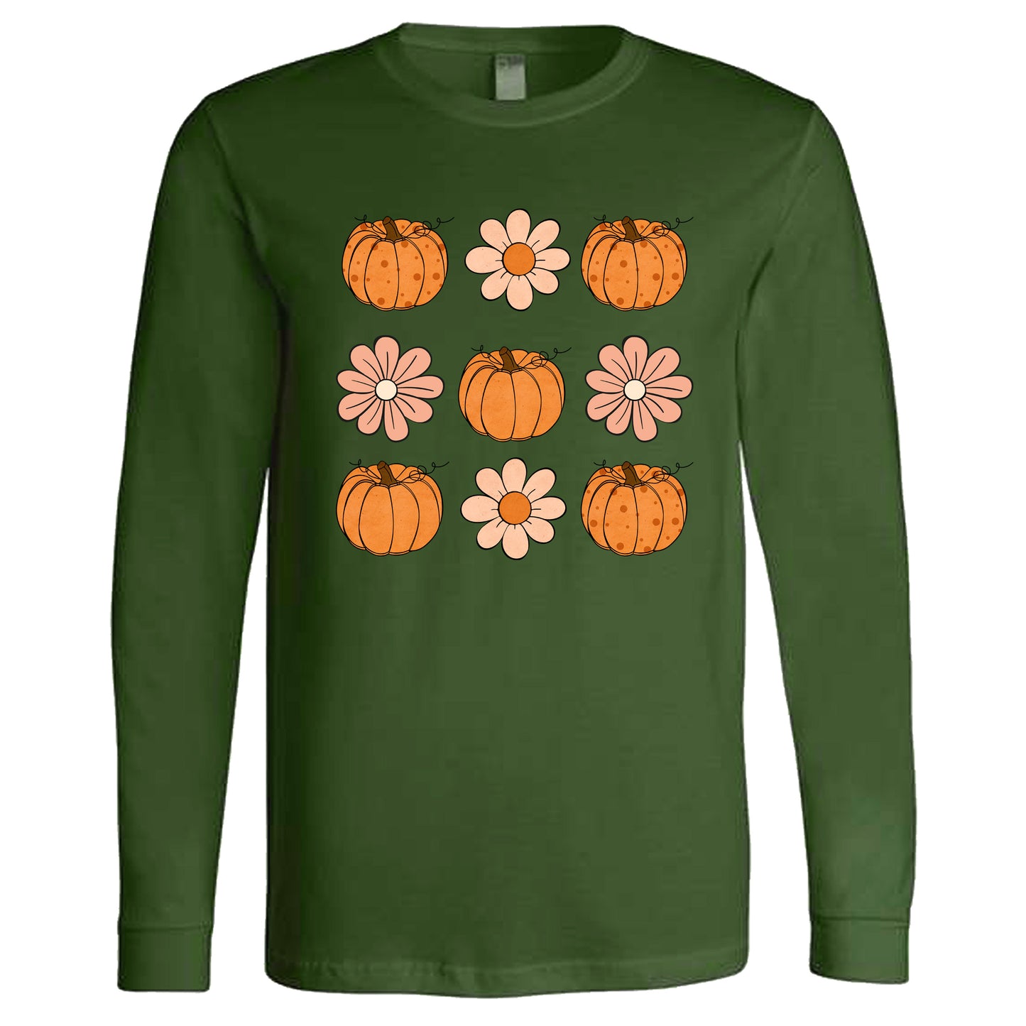Tic Tac Pumpkins | Long Sleeve T-Shirt