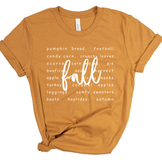 Fall | Short Sleeve T-Shirts