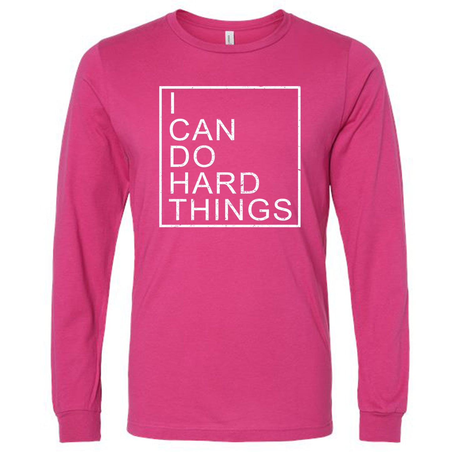 I Can Do Hard Things (Block) | Long Sleeve T-Shirts