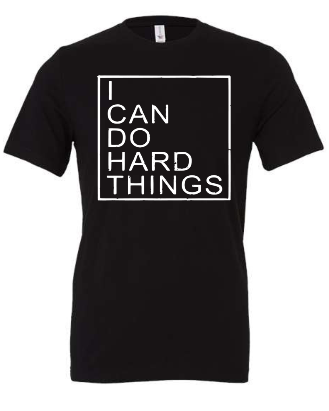 I CAN DO HARD THINGS (Block) | Short Sleeve T-Shirts