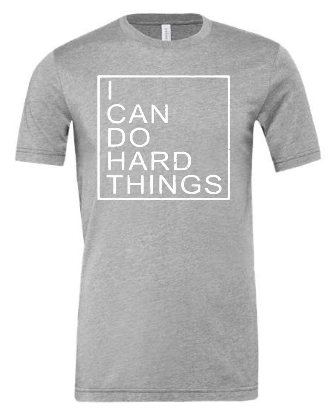 I CAN DO HARD THINGS (Block) | Short Sleeve T-Shirts