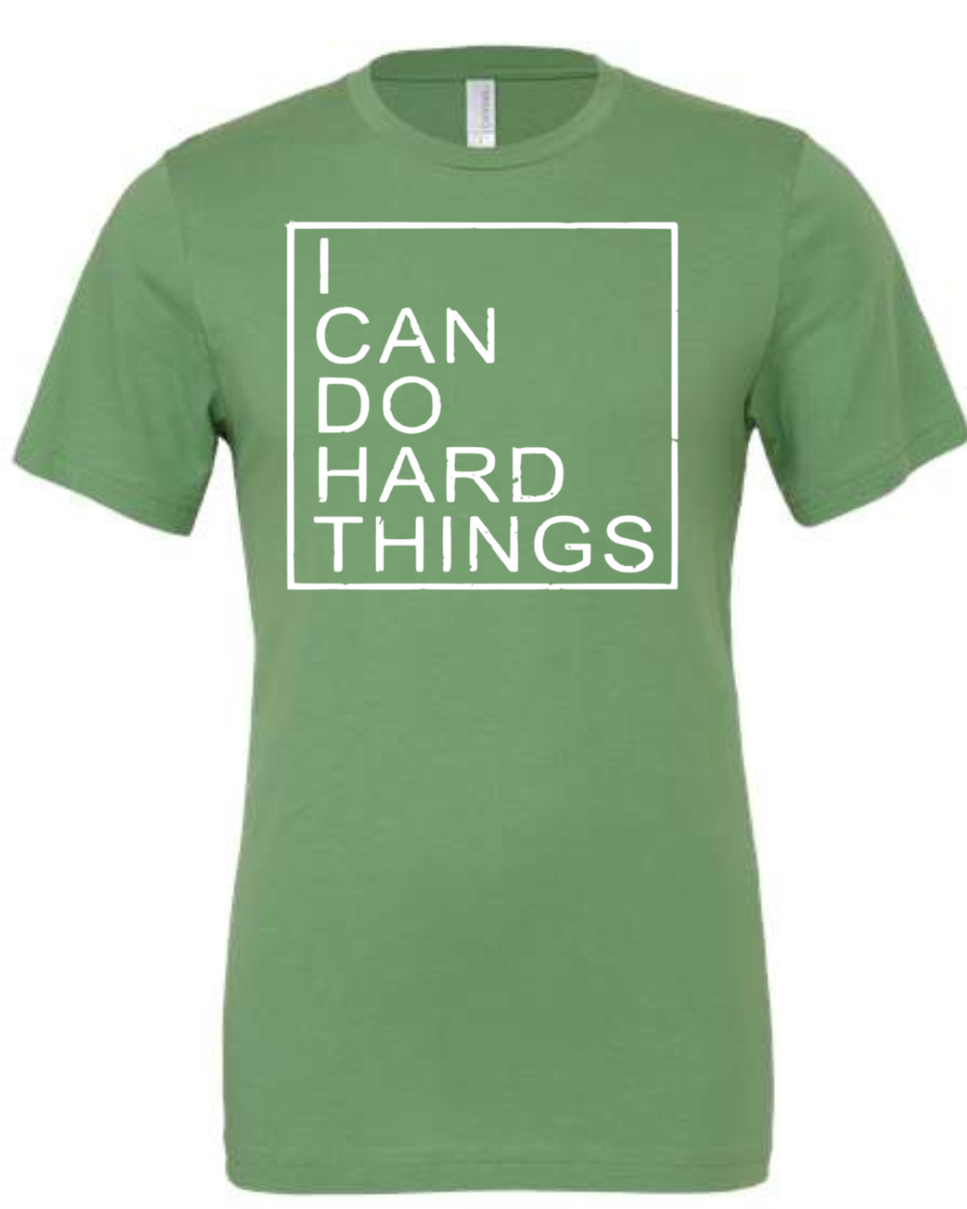I CAN DO HARD THINGS (Block) | Short Sleeve T-Shirts