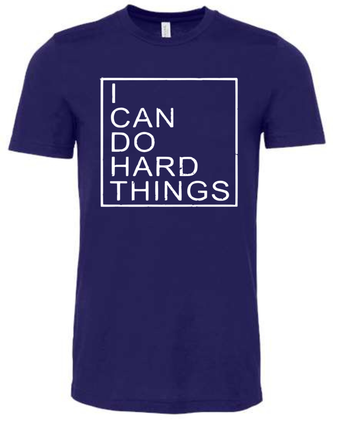 I CAN DO HARD THINGS (Block) | Short Sleeve T-Shirts
