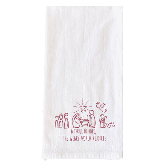 Tea Towel | Christmas Nativity