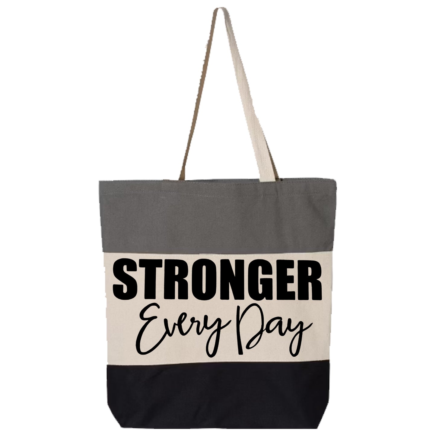 Tote Bags | STRONGER EVERY DAY (Script)