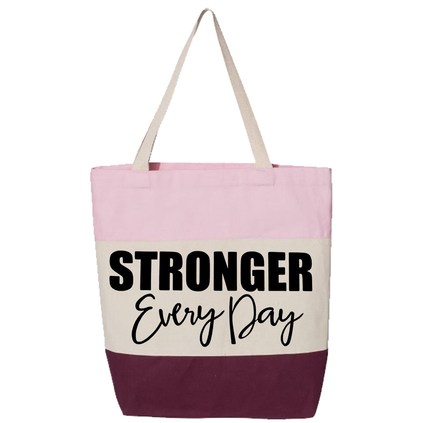 Tote Bags | STRONGER EVERY DAY (Script)