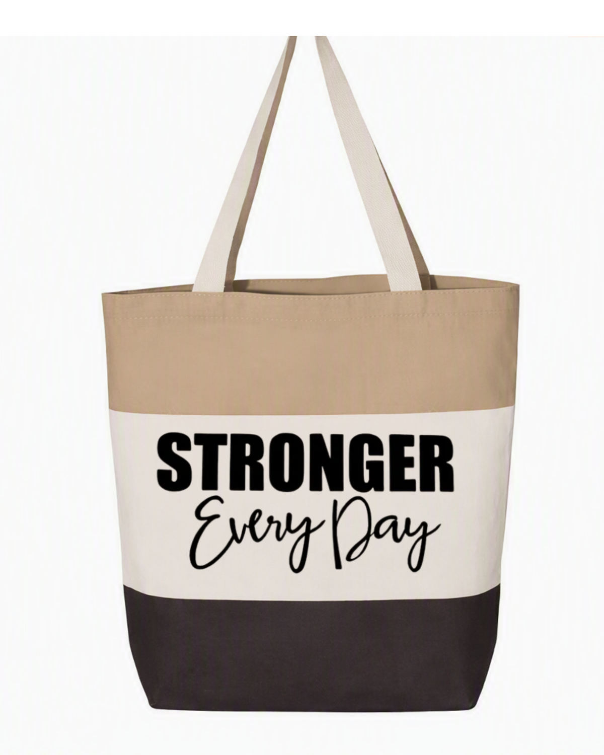 Tote Bags | STRONGER EVERY DAY (Script)