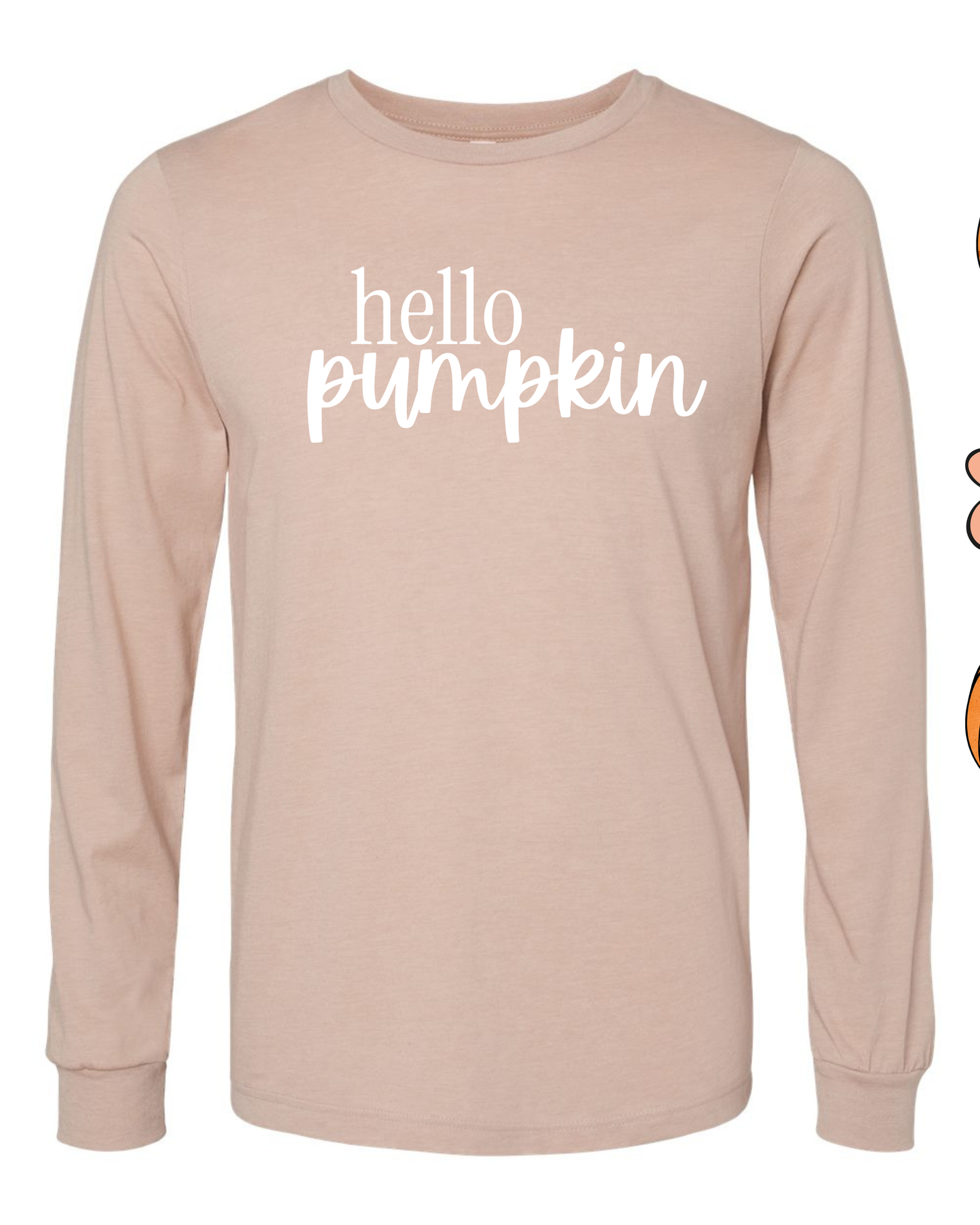 Hello Pumpkin | Long Sleeve T-Shirts